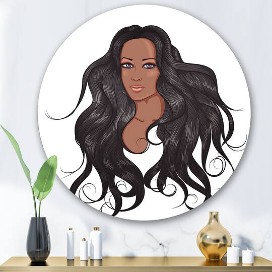 Designart - Portrait Of African American Woman XV